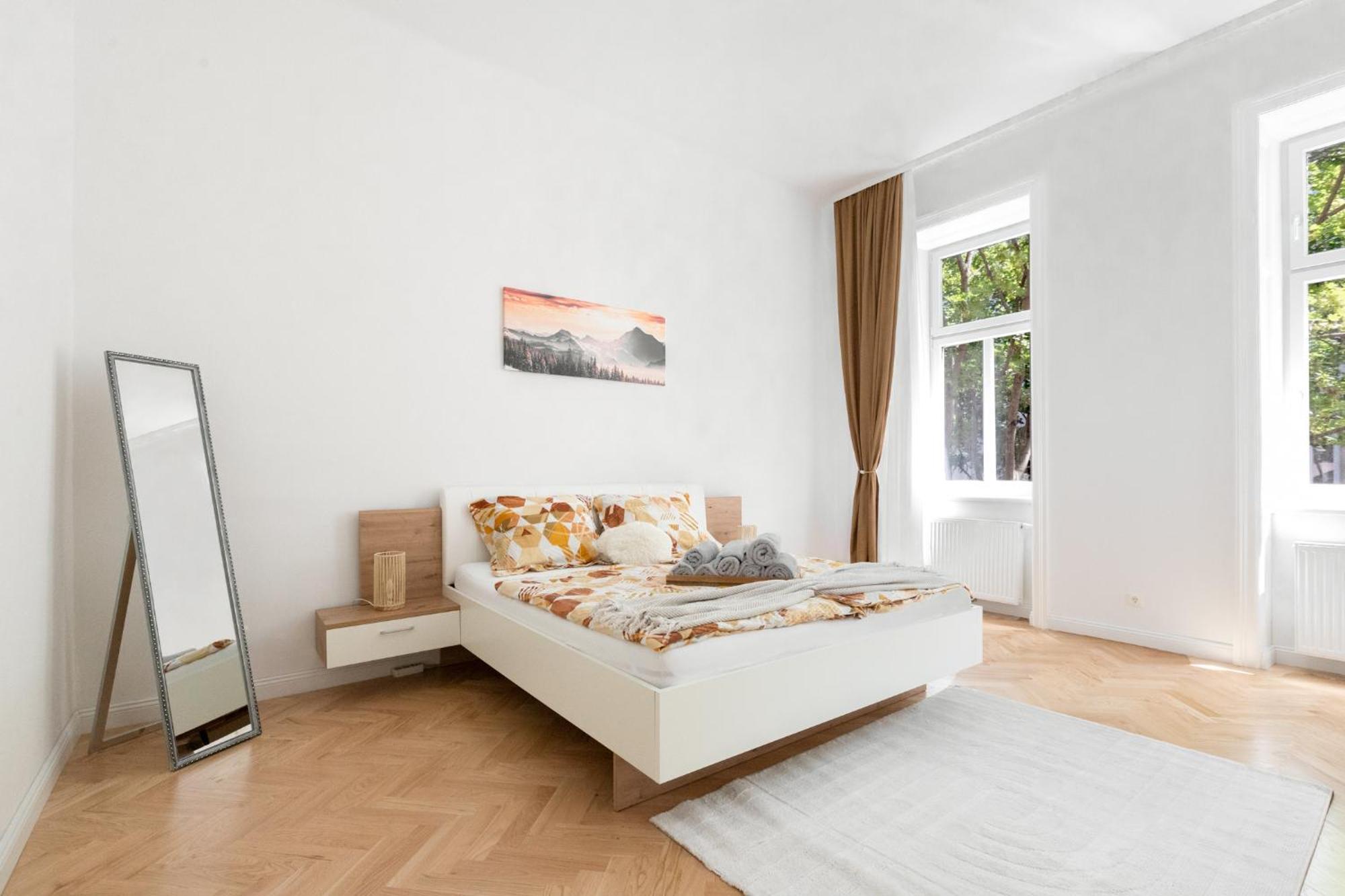 Stilvolle 2 Zimmer Apartment Im Wiener Altbaustil Nahe Donaukanal Exterior photo